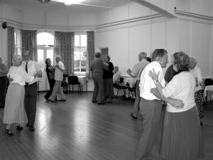 Tea dances at the hall in 2005